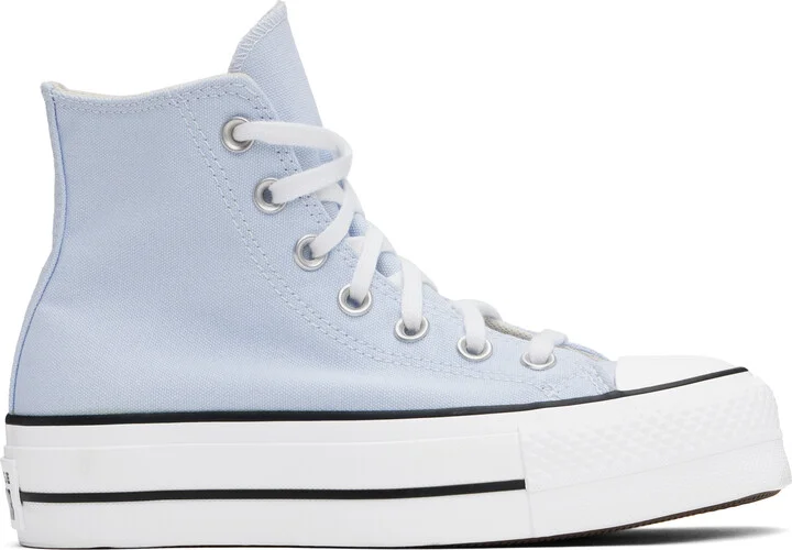 Converse Blue Chuck Taylor All Star Lift Platform High Top Sneakers