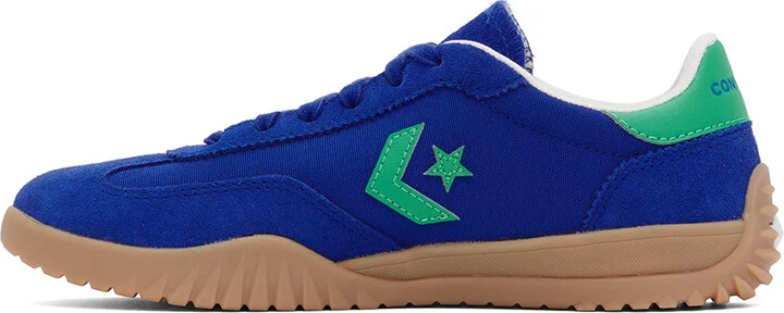 Converse Blue & Green Run Star Trainer Low Top Sneakers - Image 3