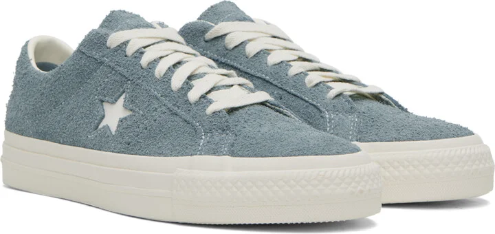 Converse Blue One Star Pro Sneakers - Image 4