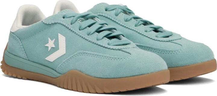 Converse Blue Run Star Trainer Low Top Sneakers - Image 4