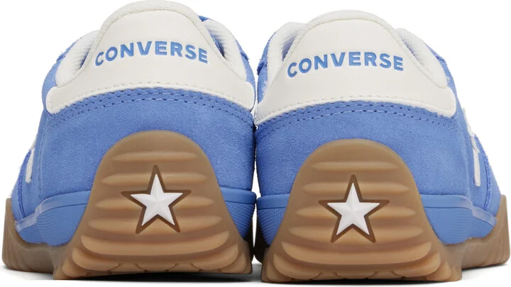 Converse Blue Run Star Trainer Low Top Sneakers - Image 2