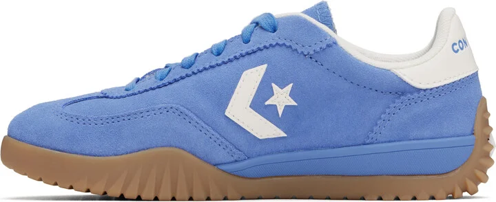 Converse Blue Run Star Trainer Low Top Sneakers - Image 3