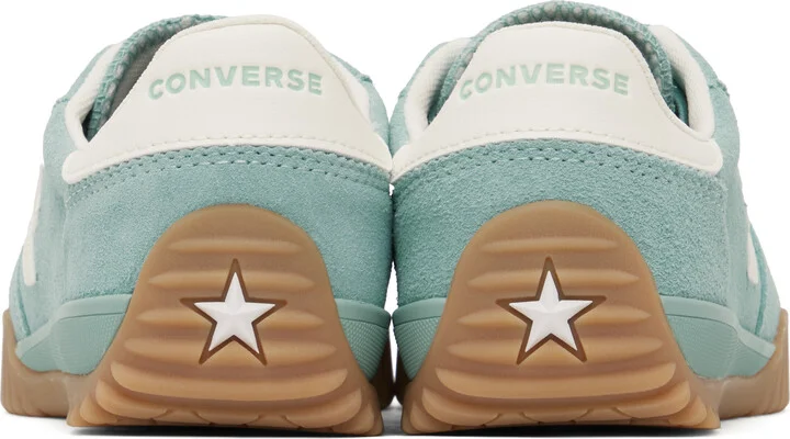 Converse Blue Run Star Trainer Low Top Sneakers - Image 2