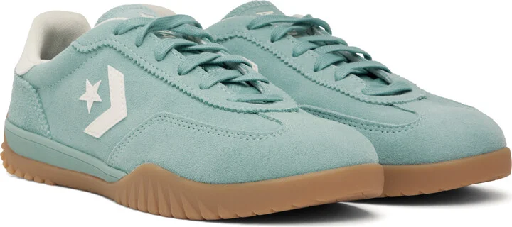 Converse Blue Run Star Trainer Low Top Sneakers - Image 4