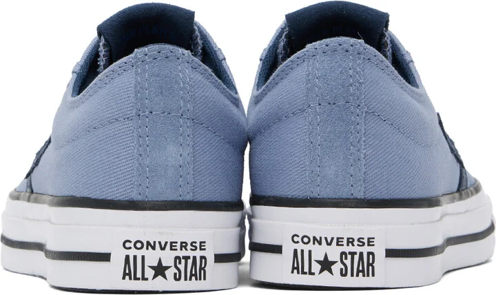 Converse Blue Star Player 76 Low Top Sneakers - Image 2