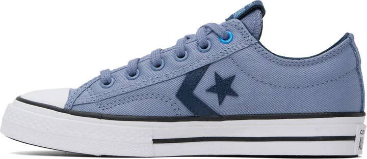Converse Blue Star Player 76 Low Top Sneakers - Image 3