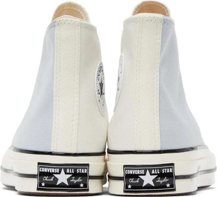 Converse Blue & White Chuck 70 Nautical Sneakers - Image 2
