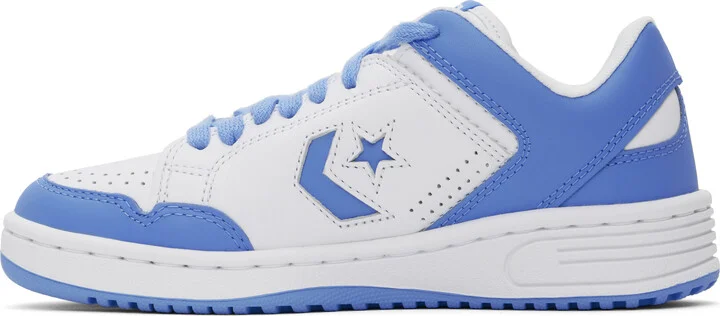 Converse Blue & White Weapon Low Top Sneakers - Image 3