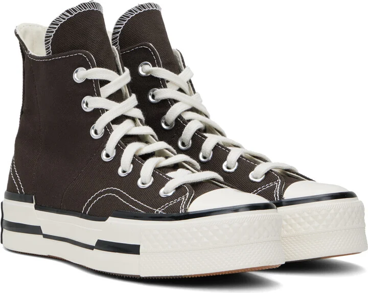 Converse Brown Chuck 70 Plus Sneakers - Image 4