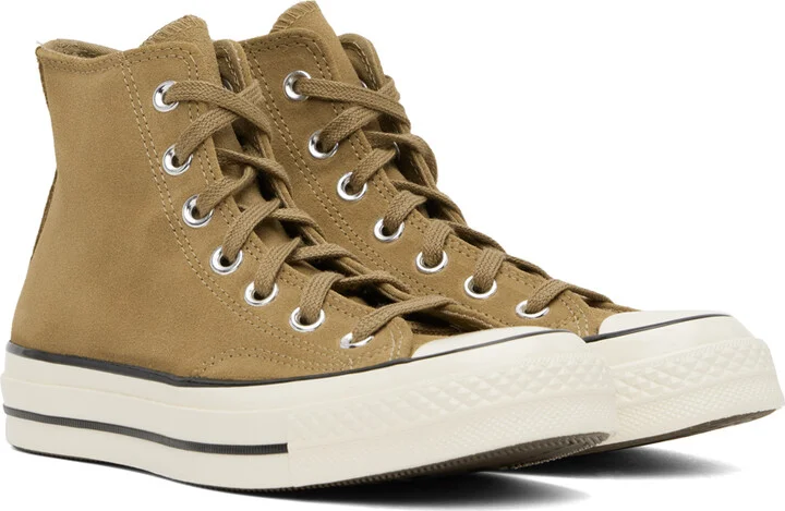 Converse Brown Chuck 70 Sneakers - Image 4
