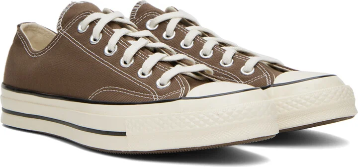 Converse Brown Chuck 70 Sneakers - Image 4