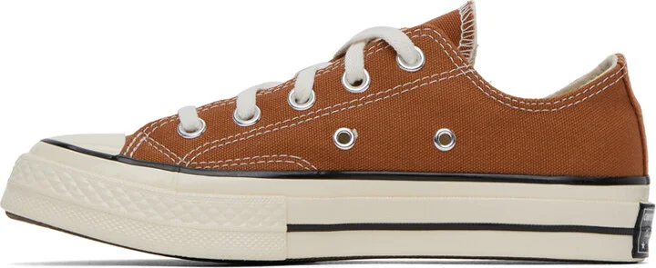 Converse Brown Chuck 70 Vintage Sneakers - Image 3