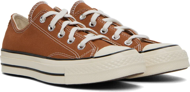 Converse Brown Chuck 70 Vintage Sneakers - Image 4