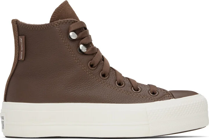 Converse Brown Chuck Taylor All Star Lift Sneakers