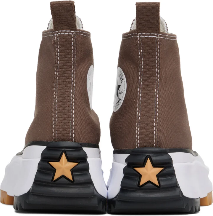 Converse Brown Run Star Hike Sneakers - Image 2