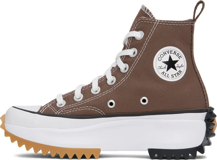 Converse Brown Run Star Hike Sneakers - Image 3