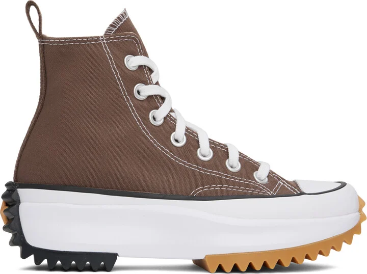 Converse Brown Run Star Hike Sneakers