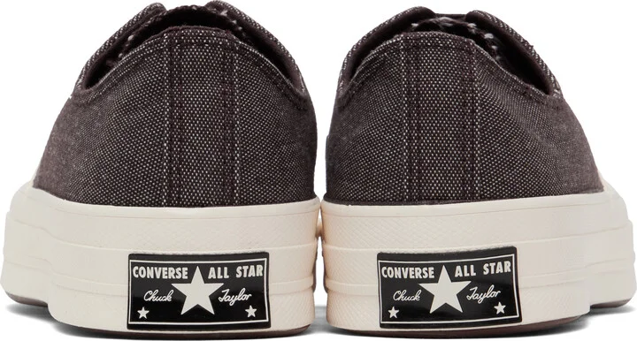 Converse Burgundy Chuck 70 Tough Textures Low Top Sneakers - Image 2