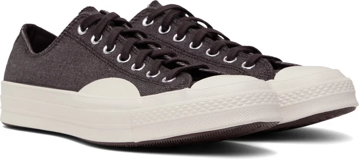 Converse Burgundy Chuck 70 Tough Textures Low Top Sneakers - Image 4