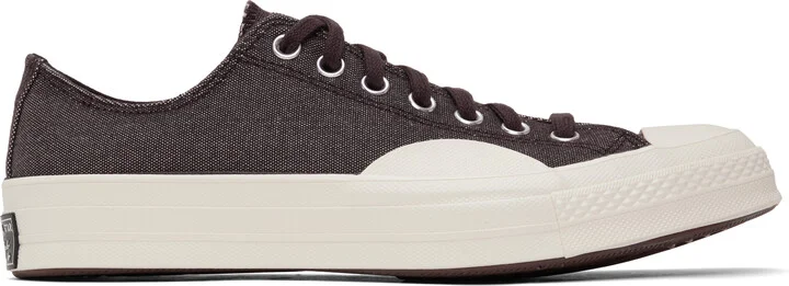 Converse Burgundy Chuck 70 Tough Textures Low Top Sneakers