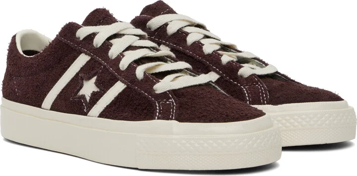 Converse Burgundy CONS One Star Academy Pro Sneakers - Image 4