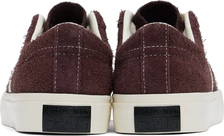 Converse Burgundy CONS One Star Academy Pro Suede Sneakers - Image 2