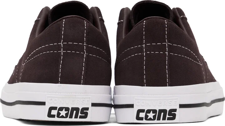 Converse Burgundy CONS One Star Pro Low Top Sneakers - Image 2