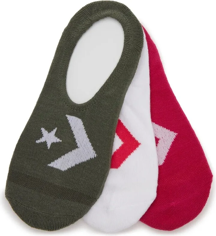 Converse Chevron No Show Liners 3 Pack