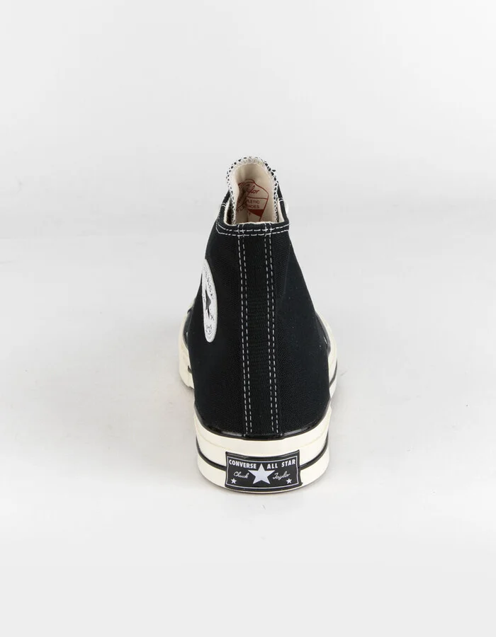 CONVERSE Chuck 70 Black High Top Shoes - Image 4