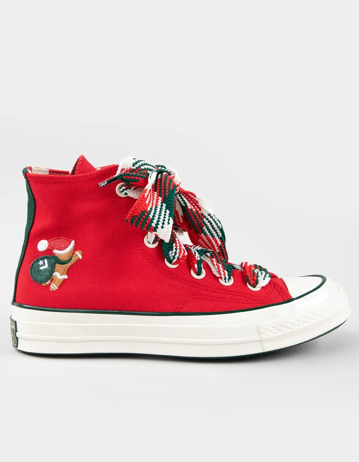 CONVERSE Chuck 70 Christmas High Top Womens Shoes - Image 3