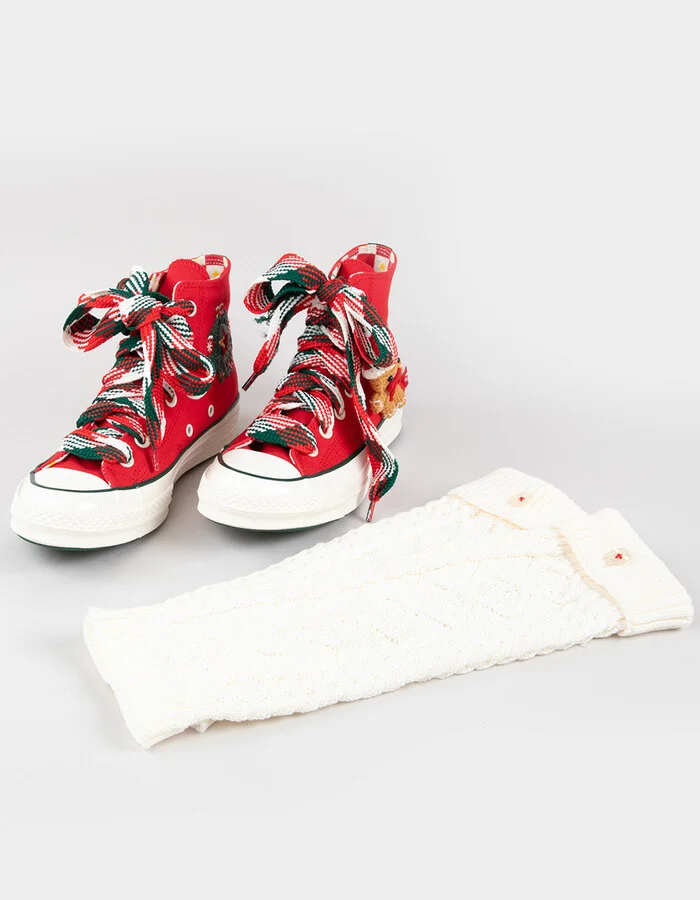 CONVERSE Chuck 70 Christmas High Top Womens Shoes - Image 6