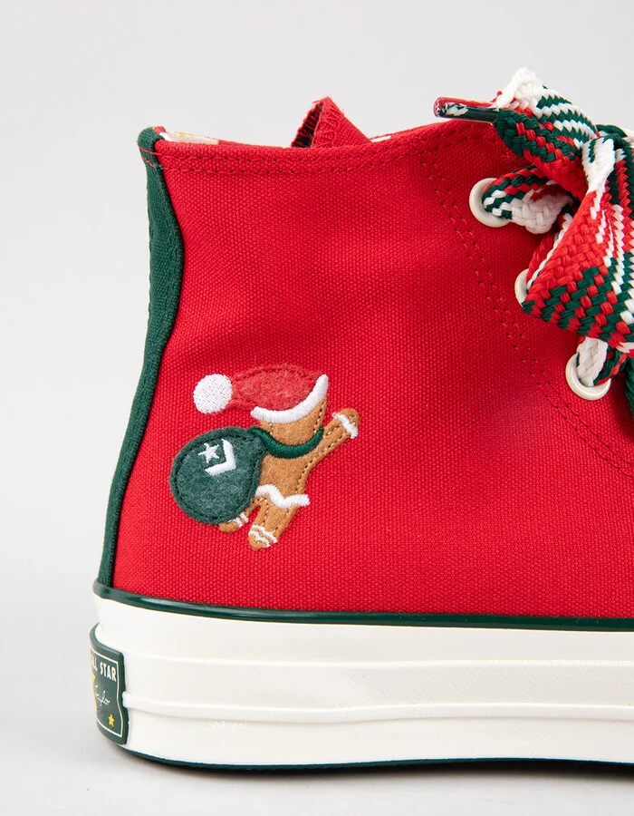 CONVERSE Chuck 70 Christmas High Top Womens Shoes - Image 9
