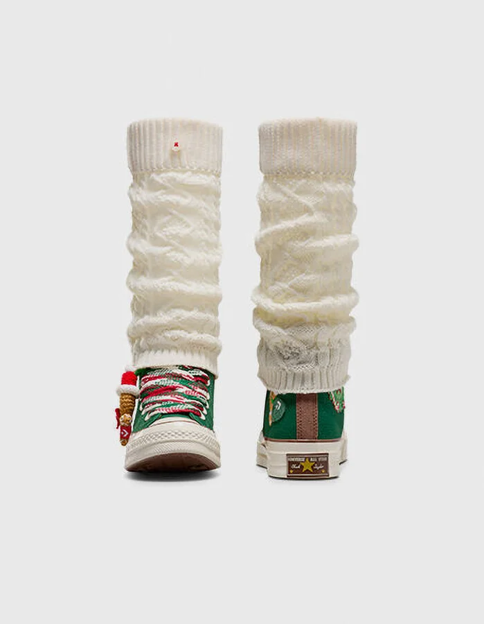CONVERSE Chuck 70 Christmas High Top Womens Shoes - Image 7