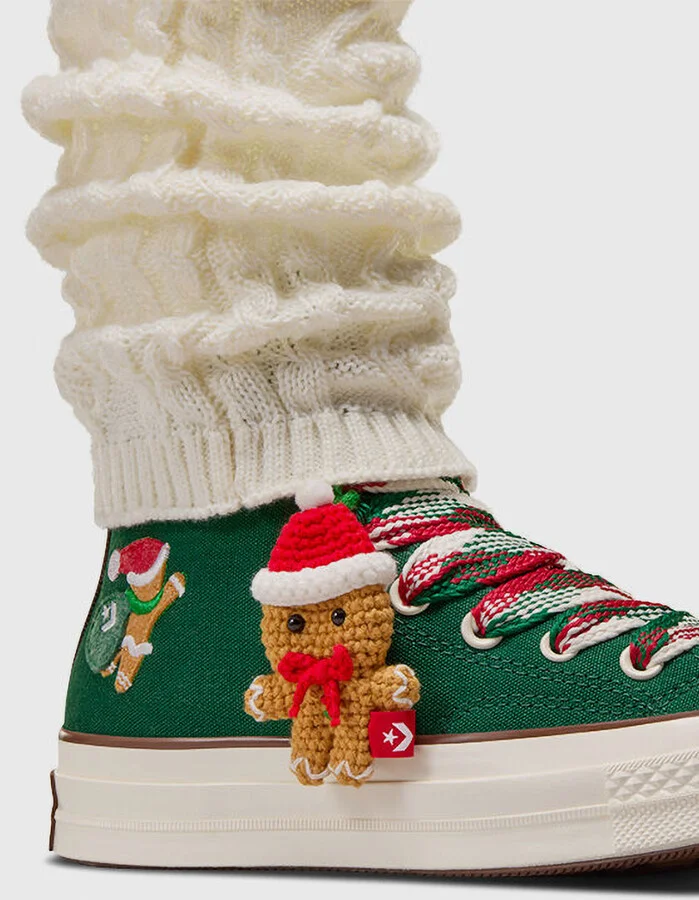 CONVERSE Chuck 70 Christmas High Top Womens Shoes - Image 8
