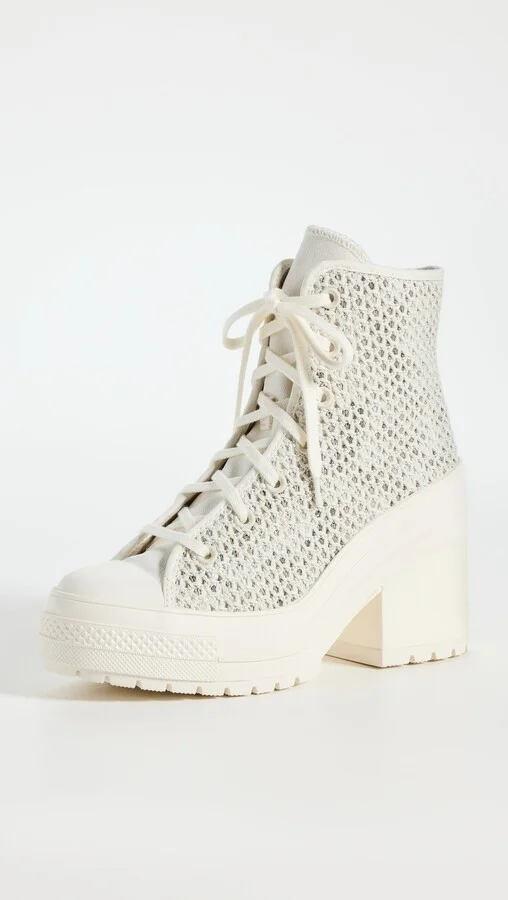 Converse Chuck 70 Deluxe Platform Knit Heels - Image 3