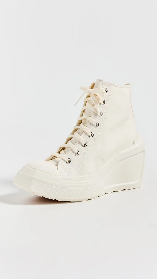 Converse Chuck 70 Deluxe Wedge Sneakers - Image 4