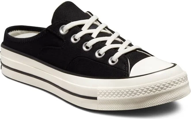 Converse Chuck 70 Ox Mule canvas sneakers in black - Image 4