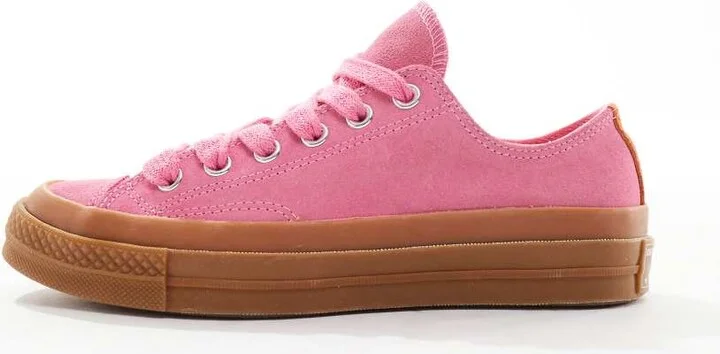 Converse Chuck 70 Ox sneakers in pink with gum soles - Image 2