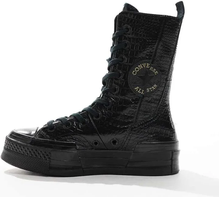 Converse Chuck 70 Plus XHI Leather sneakers in black - Image 2