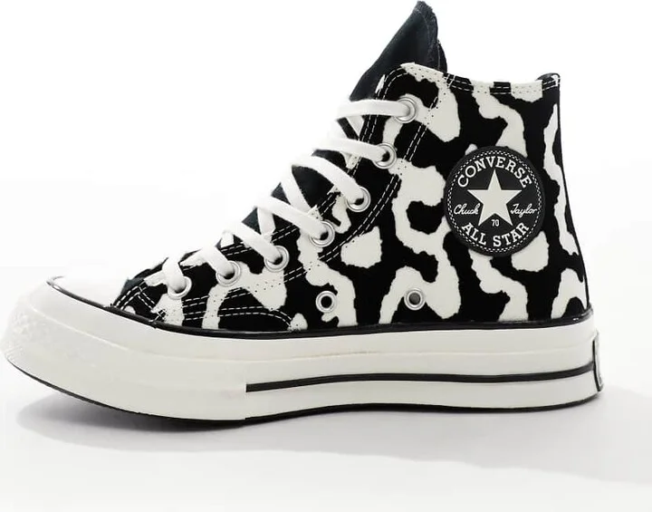 Converse Chuck 70 sneaker in leopard print remix - Image 2