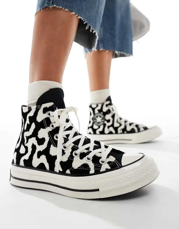Converse Chuck 70 sneaker in leopard print remix - Image 3