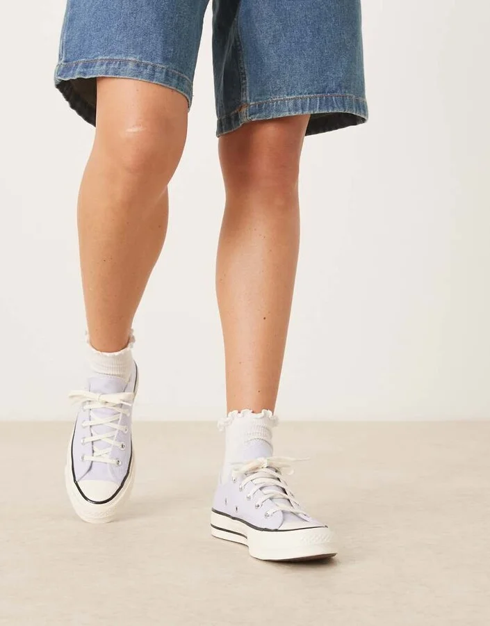 Converse Chuck 70 sneakers in light blue - Image 3