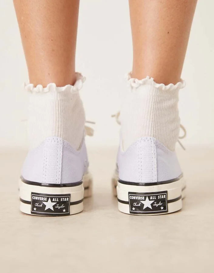 Converse Chuck 70 sneakers in light blue - Image 4