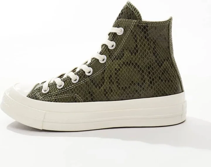 Converse Chuck 70 sneakers in snake print - Image 2