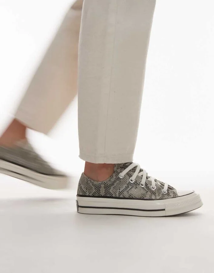 Converse Chuck 70 sneakers in snake print