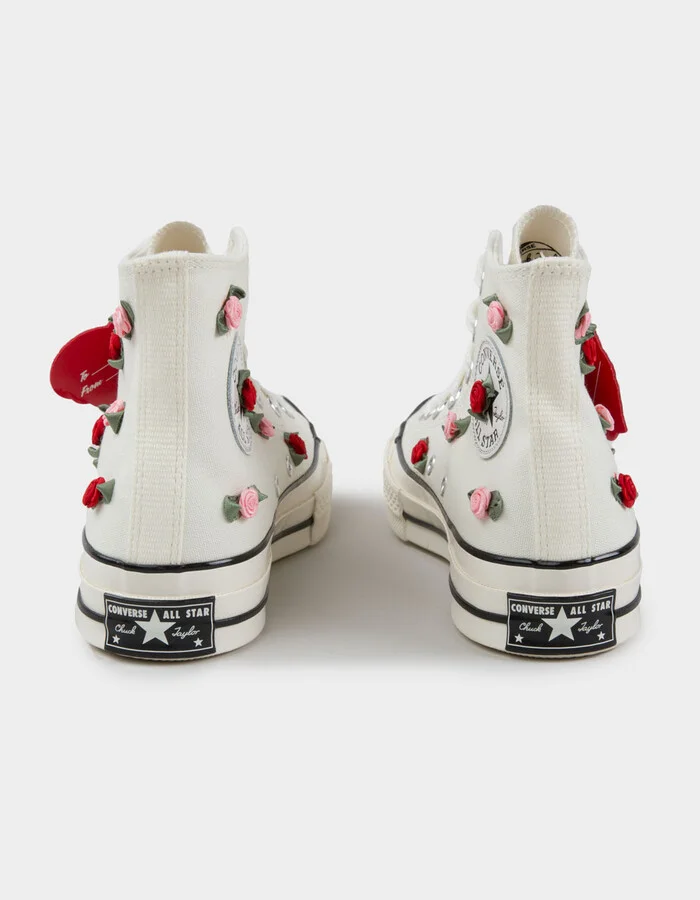 CONVERSE Chuck 70 Valentine's Day Womens High Top Shoes - Image 4