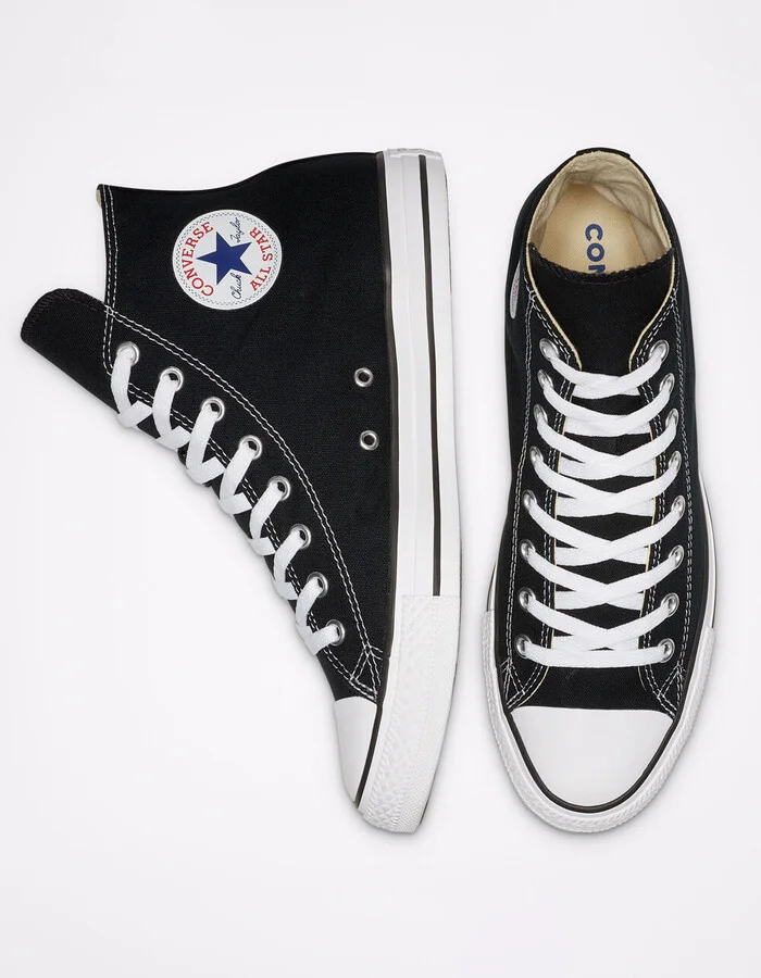 CONVERSE Chuck Taylor All Star Black High Top Shoes - Image 2