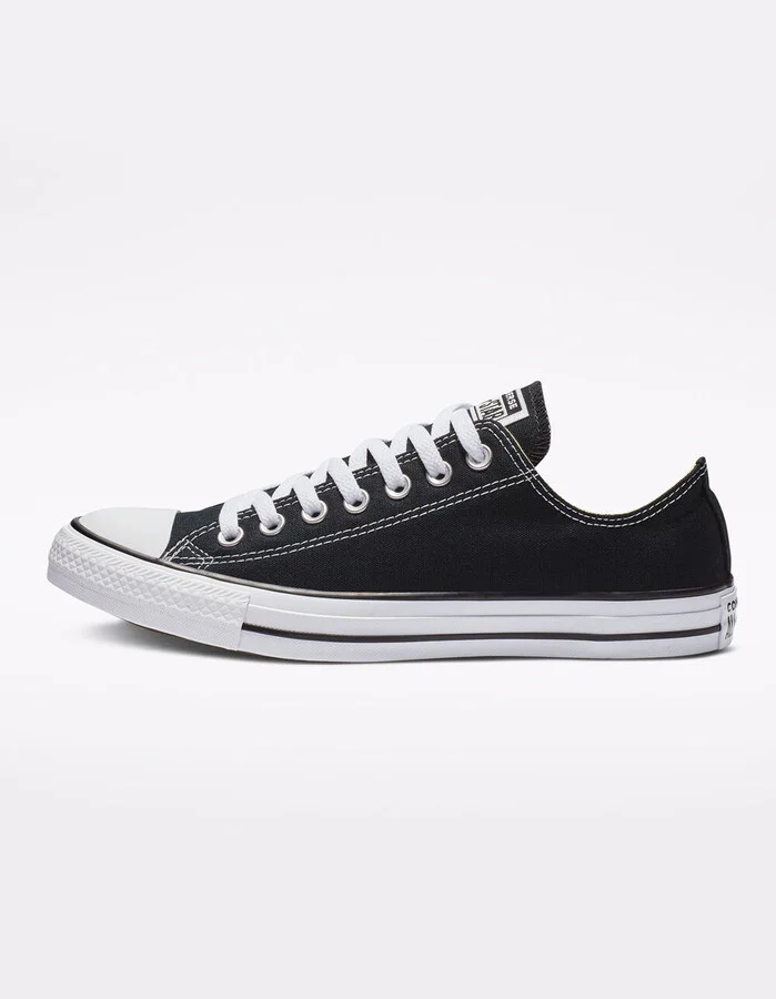CONVERSE Chuck Taylor All Star Black Low Top Shoes - Image 3