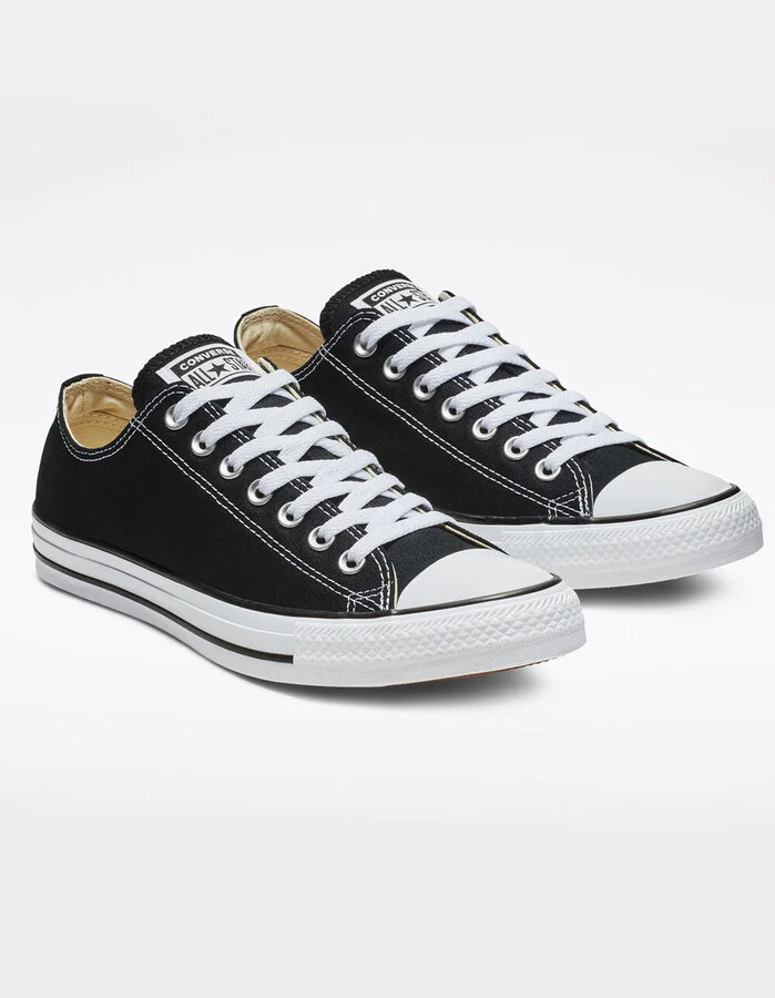 CONVERSE Chuck Taylor All Star Black Low Top Shoes - Image 4