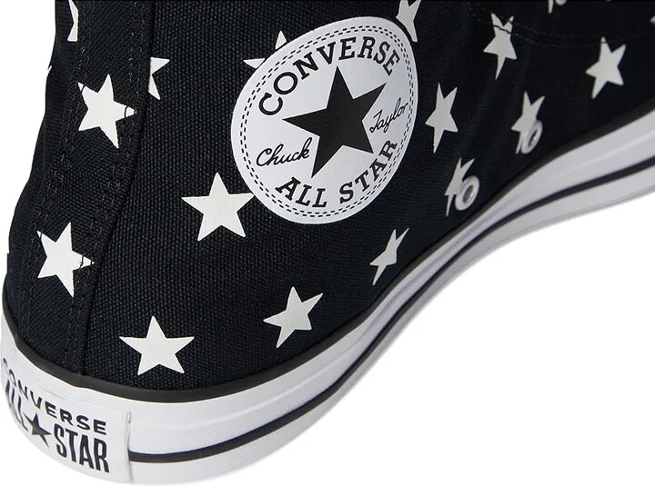 Converse Chuck Taylor All Star Celestial Shoes Black/Vintage White/Black : Men's 5 - Women's 7 Medium, Canvas - Image 7